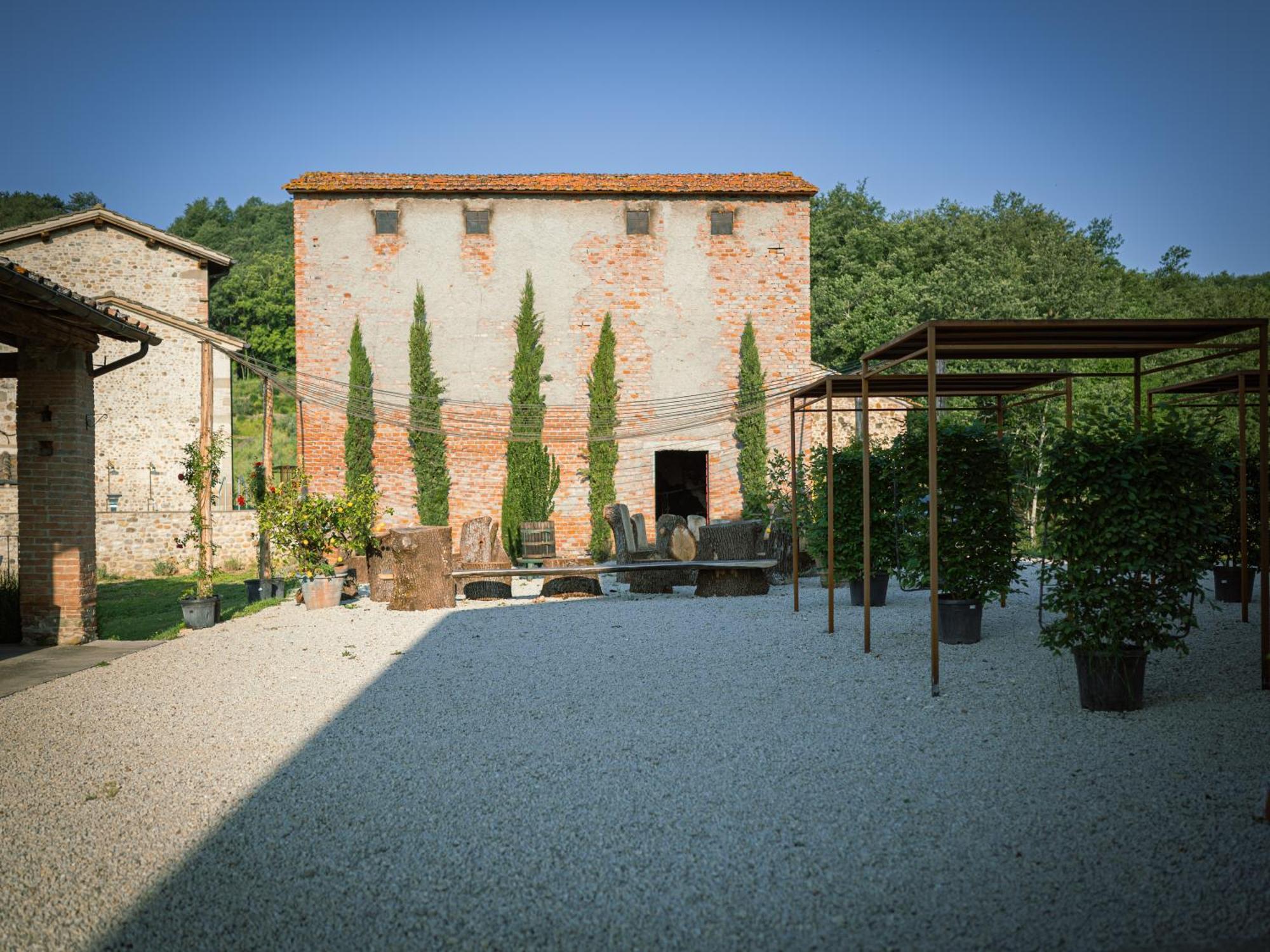 Agriturismo Podere Tovari Ангьяри Экстерьер фото